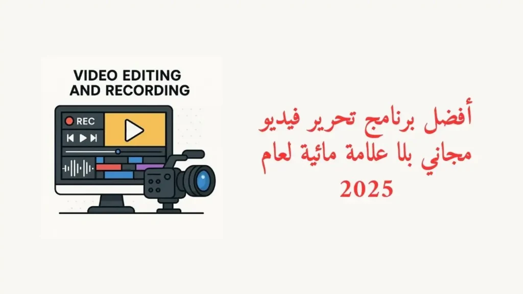 أفضل برنامج تحرير فيديو مجاني بلا علامة مائية لعام 2025