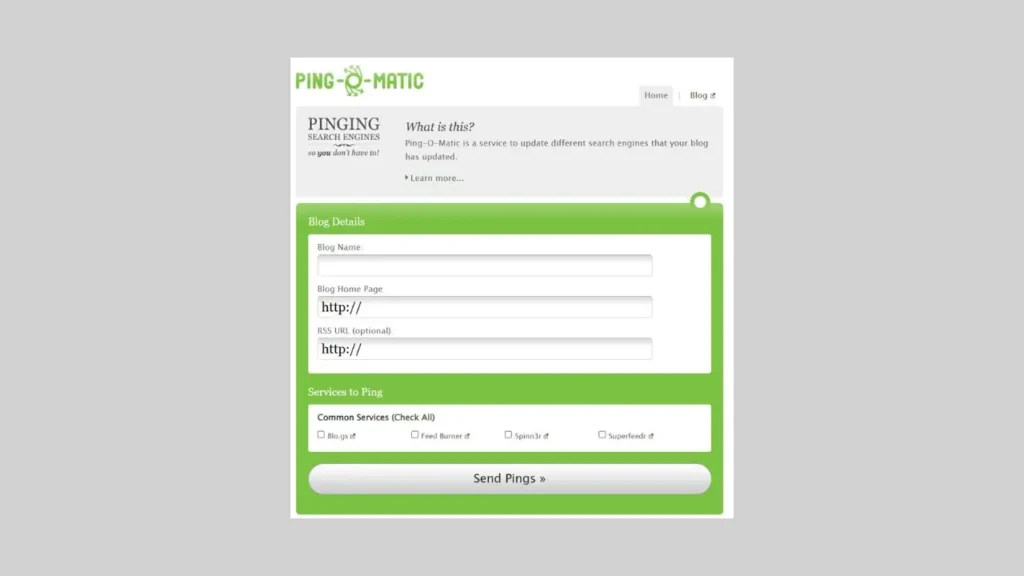 كيفية استخدام خدمات "ping" لتسريع احتساب الرابط الخلف